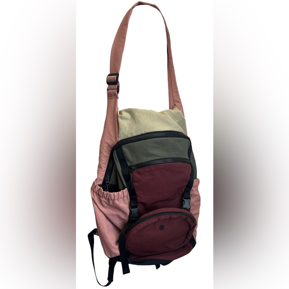 Lululemon Pack And Go Backpack 21L Deco Pink Trench Savannah Army Green Great UC